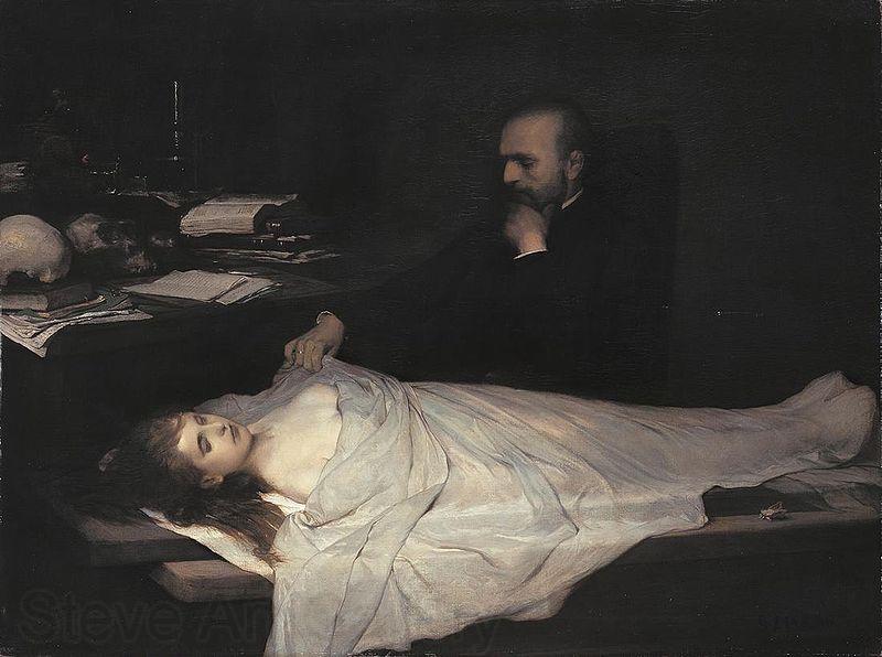 Max, Gabriel Cornelius von The Anatomist Germany oil painting art